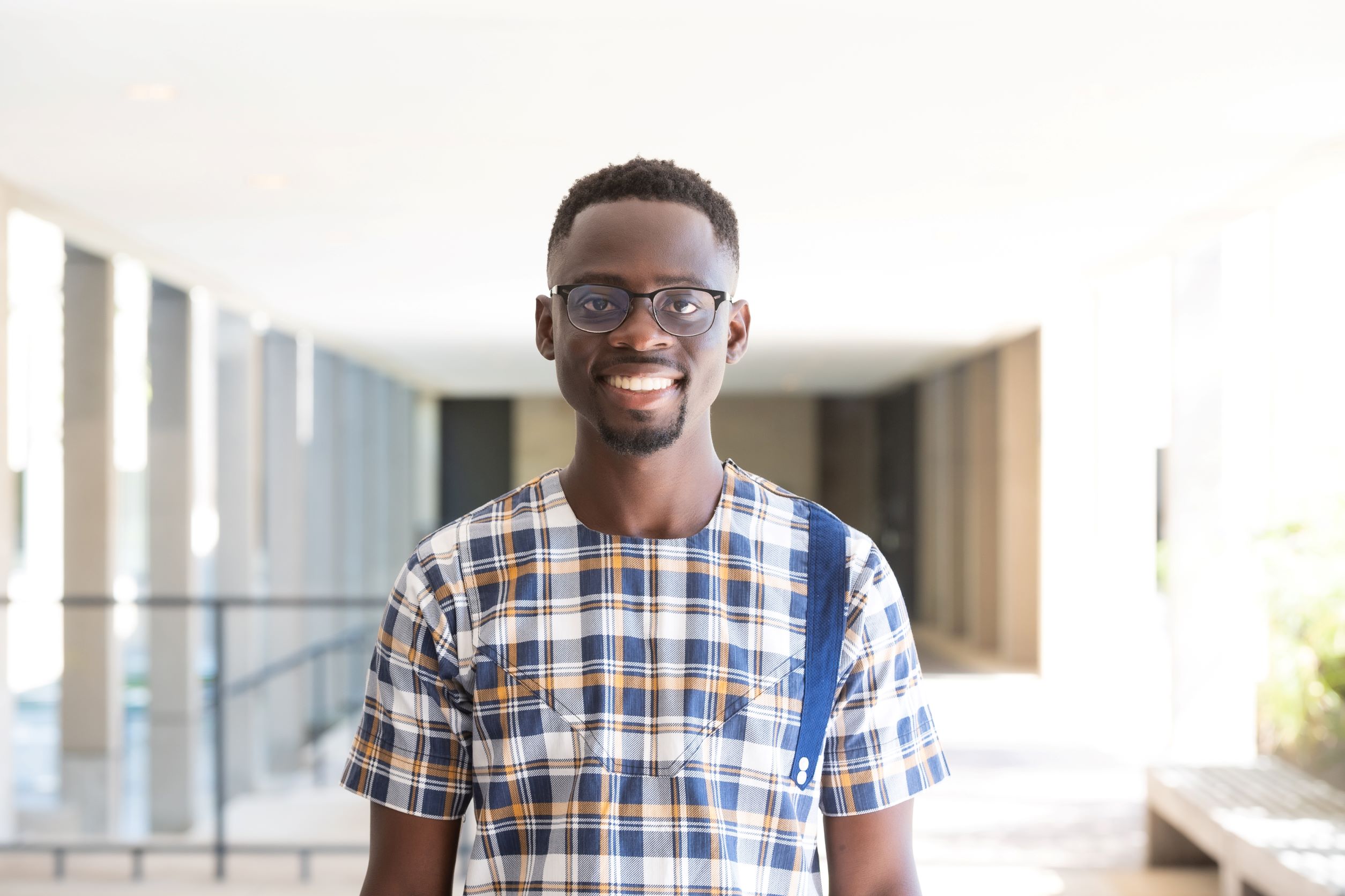 Bright Gyamfi portrait with wide smile