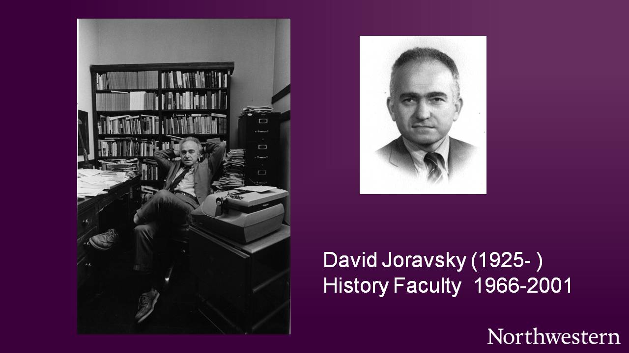 David Joravsky (1925-), History Faculty 1966-2001