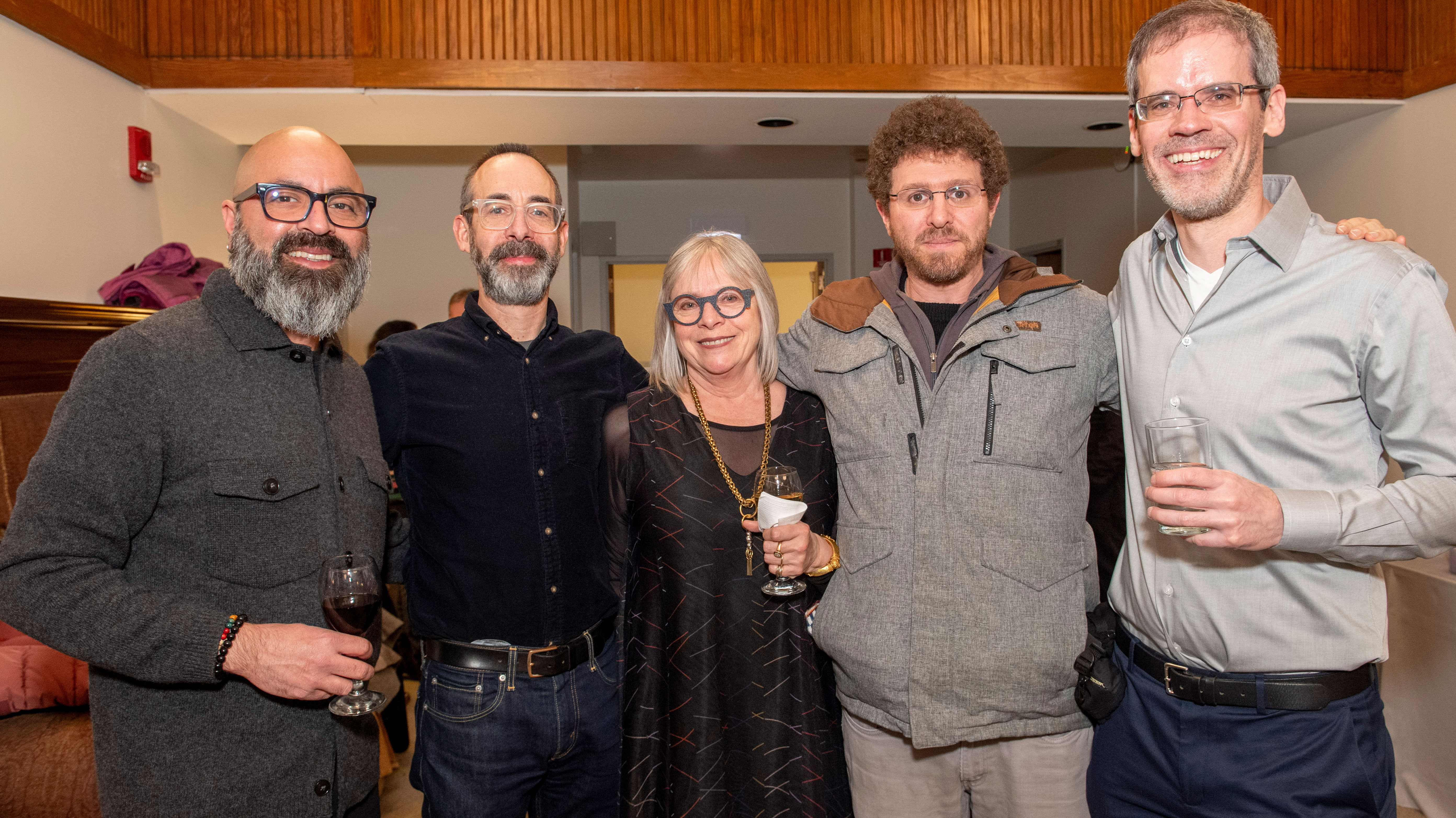 Rajeev Kinra, Ben Frommer, Dyan Elliott, Jeff Eden, Scott Sowerby group photo