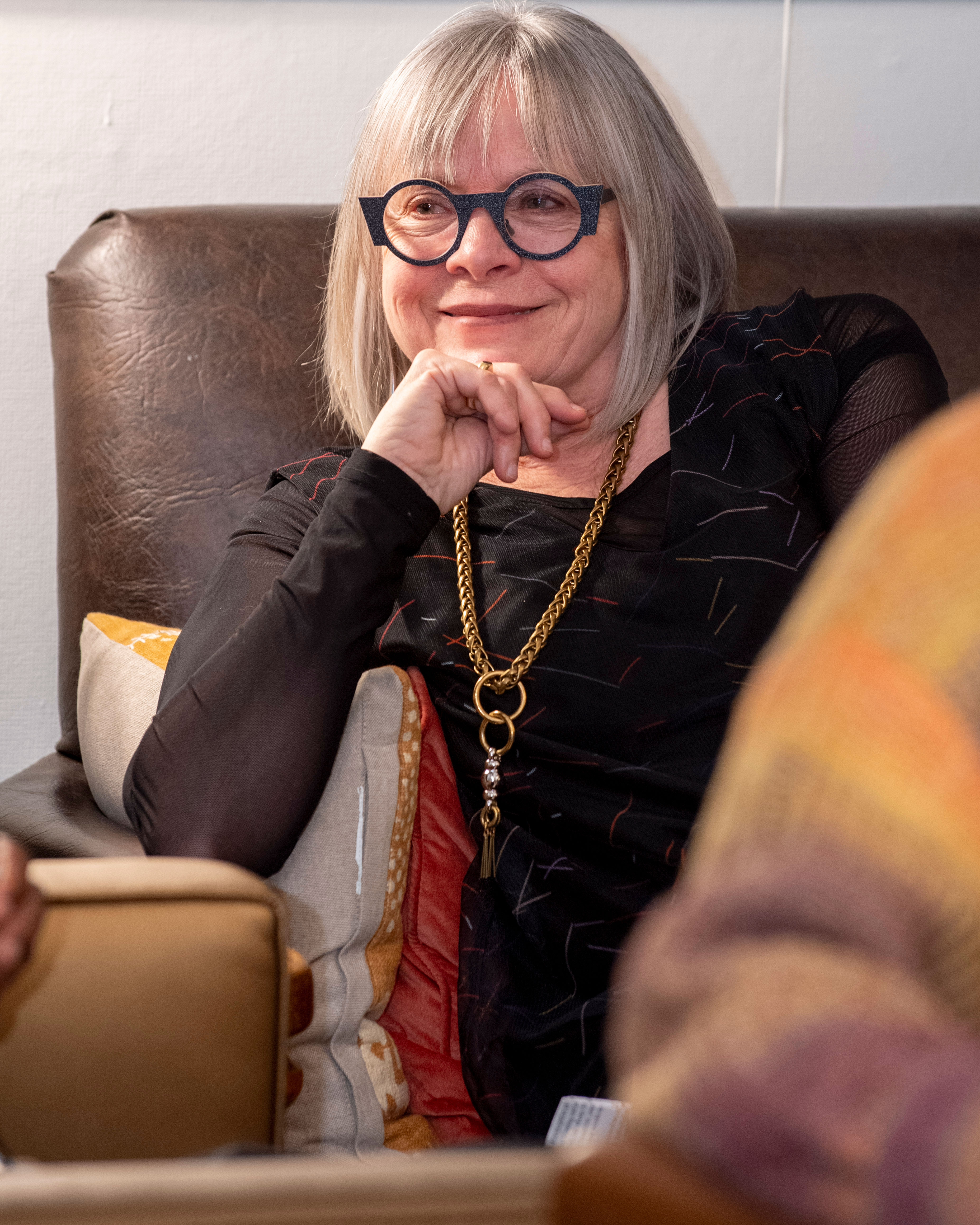 Dyan Elliot at retirement party